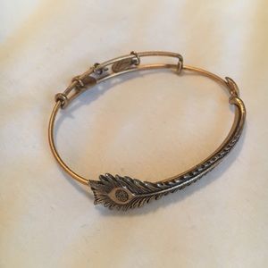 Alex and Ani Peacock feather charm